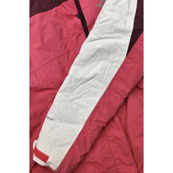 The North Face Hyvent Hooded Dual Layer Lined Rain Zip Jacket Womens Medium - Picture 9 of 11
